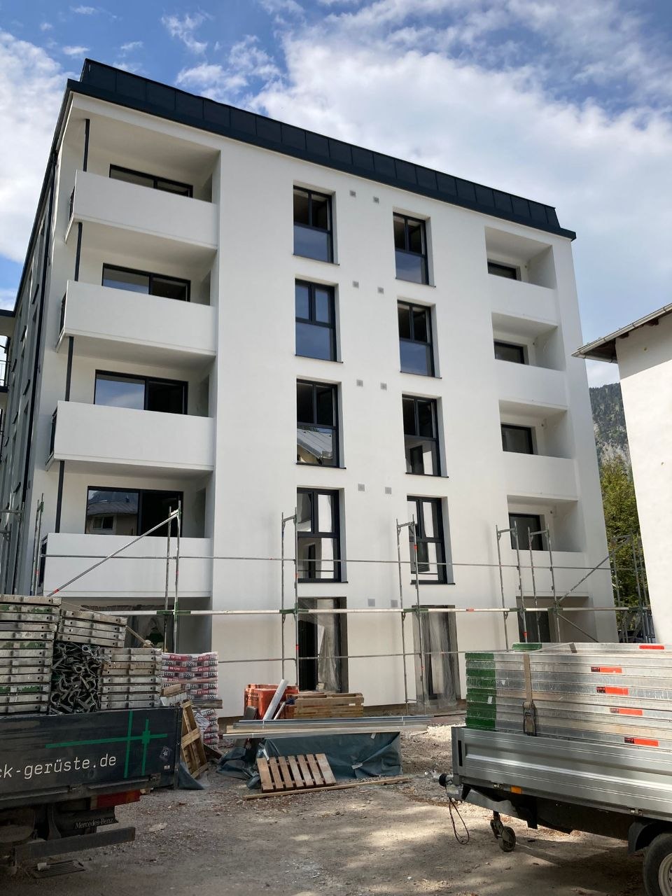 Fassadenprojekt mit Vollwärmeschutz
